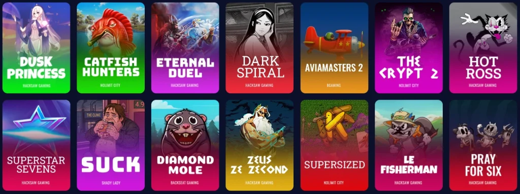Guide bonus overview de Casino Privé